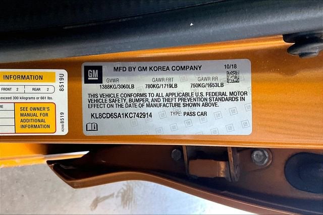 2019 Chevrolet Spark LT