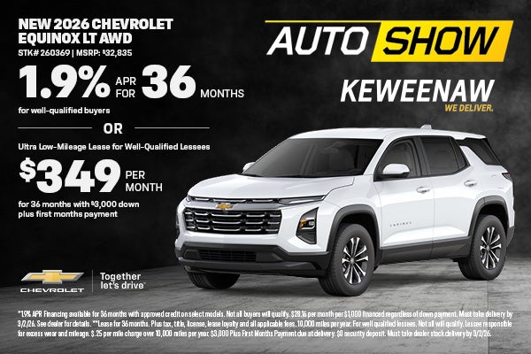 New 2026 Chevrolet Equinox LT AWD