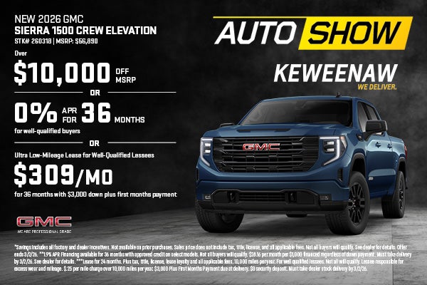 New 2026 GMC Sierra 1500 Crew Elevation