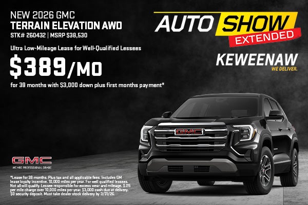 NEW 2026 GMC TERRAIN ELEVATION AWD