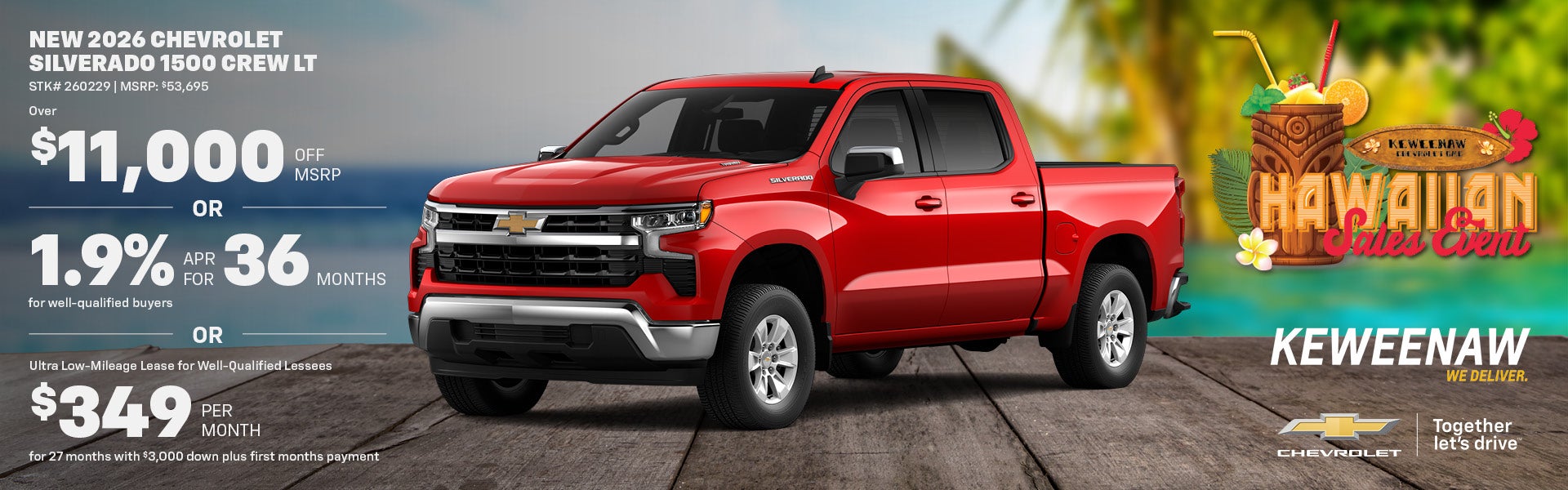 New 2026 Chevrolet Silverado 1500 Crew LT
