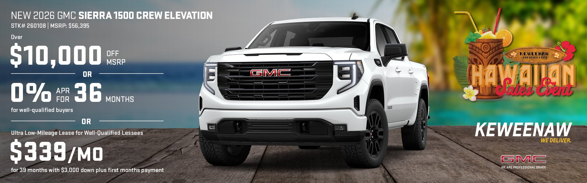 New 2026 GMC Sierra 1500 Crew Elevation 