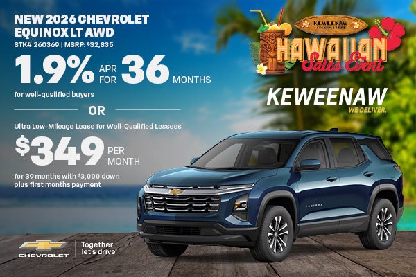 New 2026 Chevrolet Equinox LT AWD