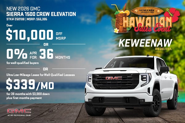 New 2026 GMC Sierra 1500 Crew Elevation 