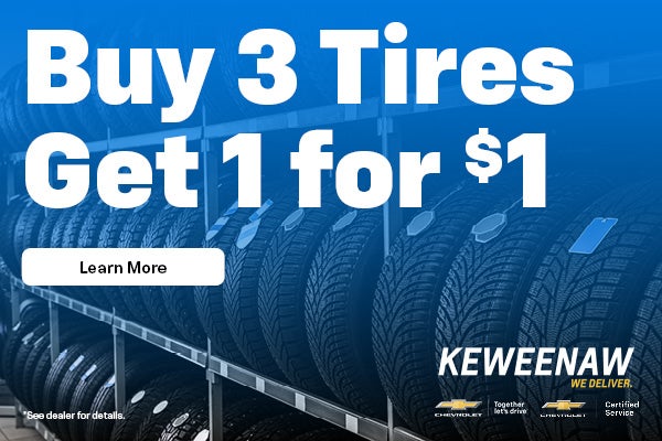 Buy 1 Tires Get 1 for $1