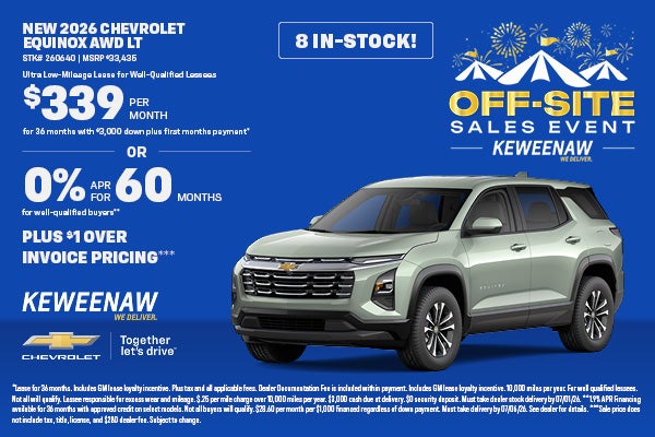 NEW 2026 CHEVROLET EQUINOX AWD LT