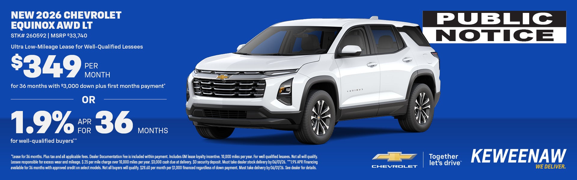 NEW 2026 CHEVROLET EQUINOX LT